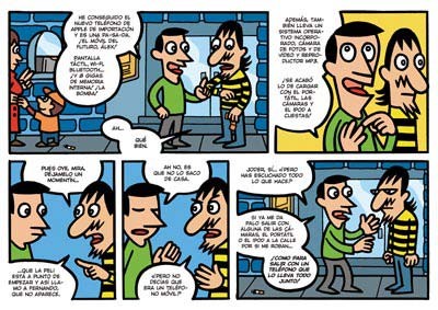 Tira cómica publicada en El Singular