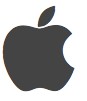 Apple logo gris.png