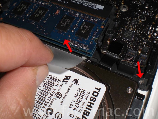 Lejos Musgo Conflicto MacBook Late 2009: Cambiar el Disco duro y RAM – Faq-mac