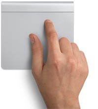 Magic Trackpad scroll