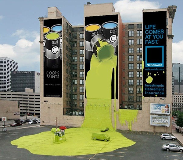 Billboard ads bic paint