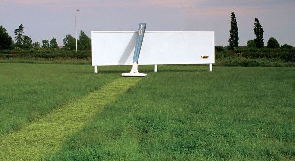Billboard ads bic razor