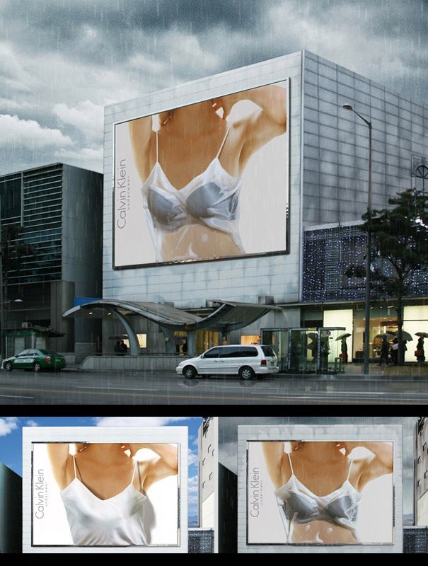 Billboard ads calvin klein