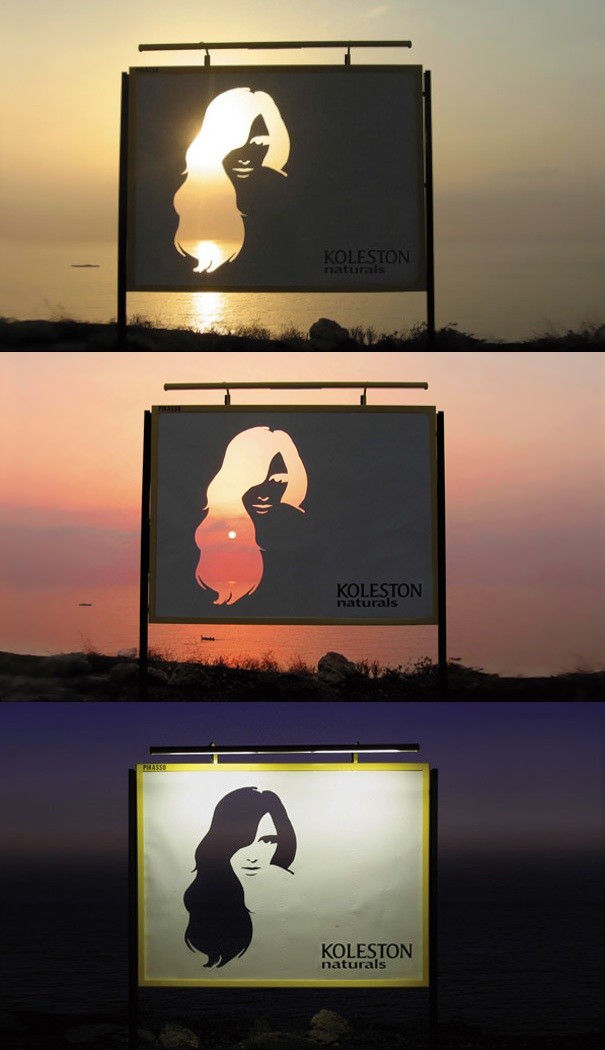 Billboard ads change