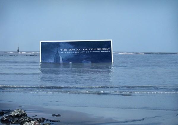 Billboard ads day after tommorow