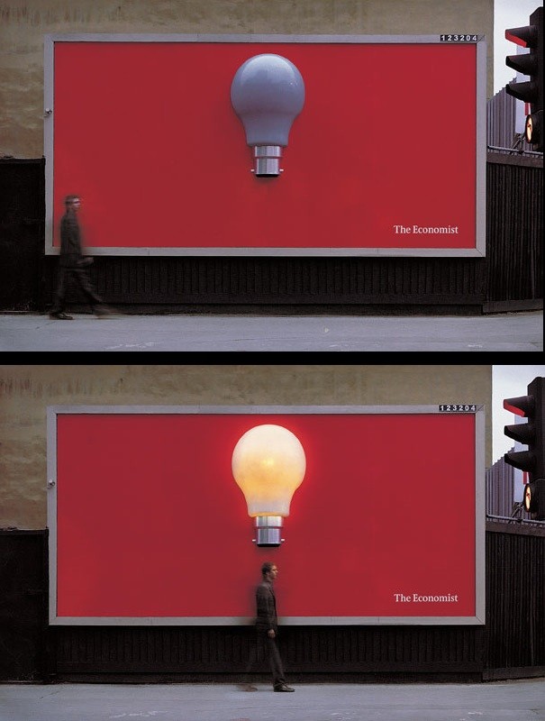 Billboard ads economist