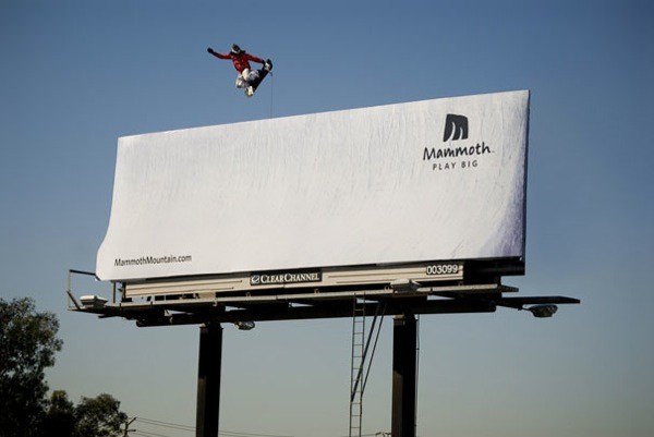 Billboard ads mammoth