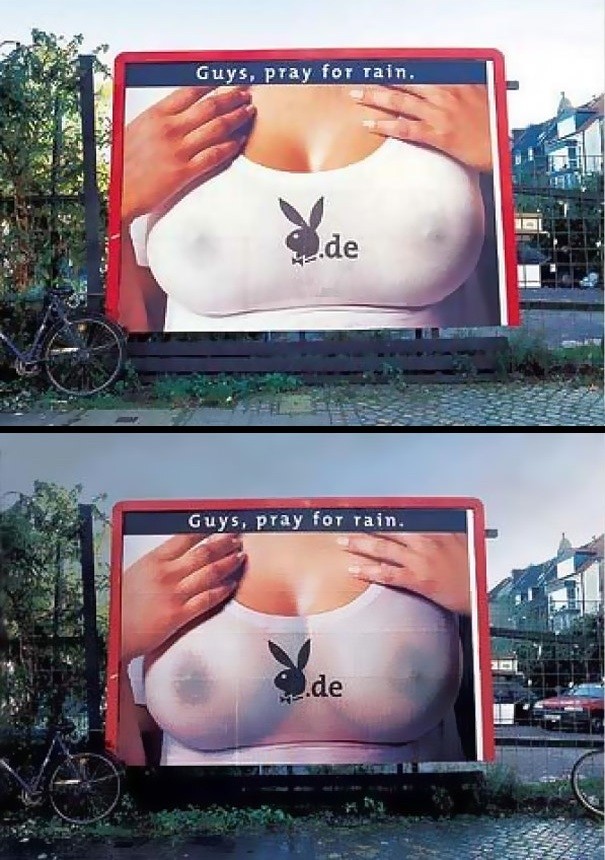 Billboard ads playboy