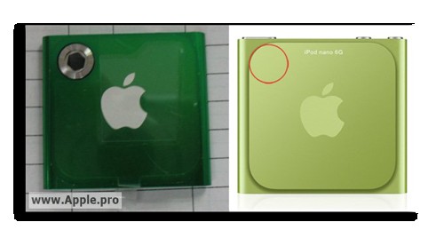 Ipod nano camara
