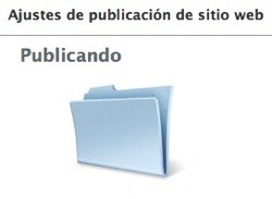 IWeb Dropbox Ajustes Publicacion