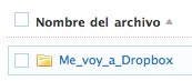 IWeb Dropbox Carpeta web