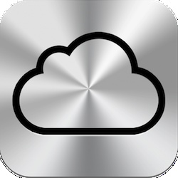 ICloud logo mockup