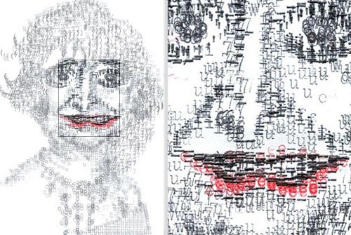 Keira rathbone typewriter art 11 2