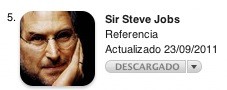 Sir Steve Jobs app