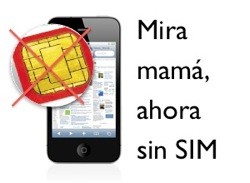 IPhone sin Sim Card