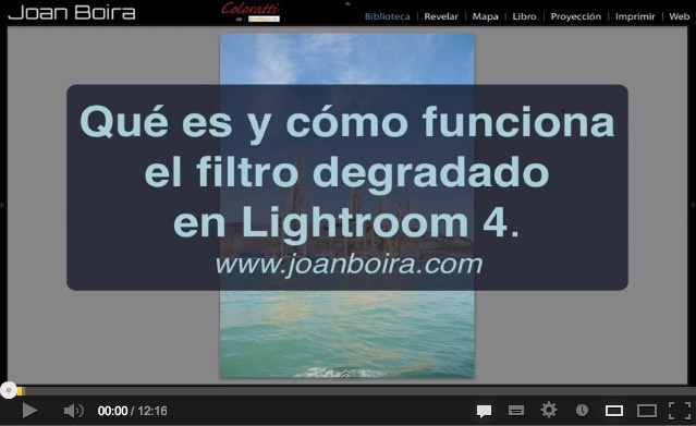 Qué es y cómo funciona el filtro degradado en Lightroom 4