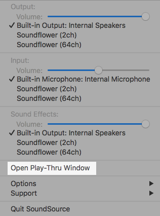 Soundflower para mac