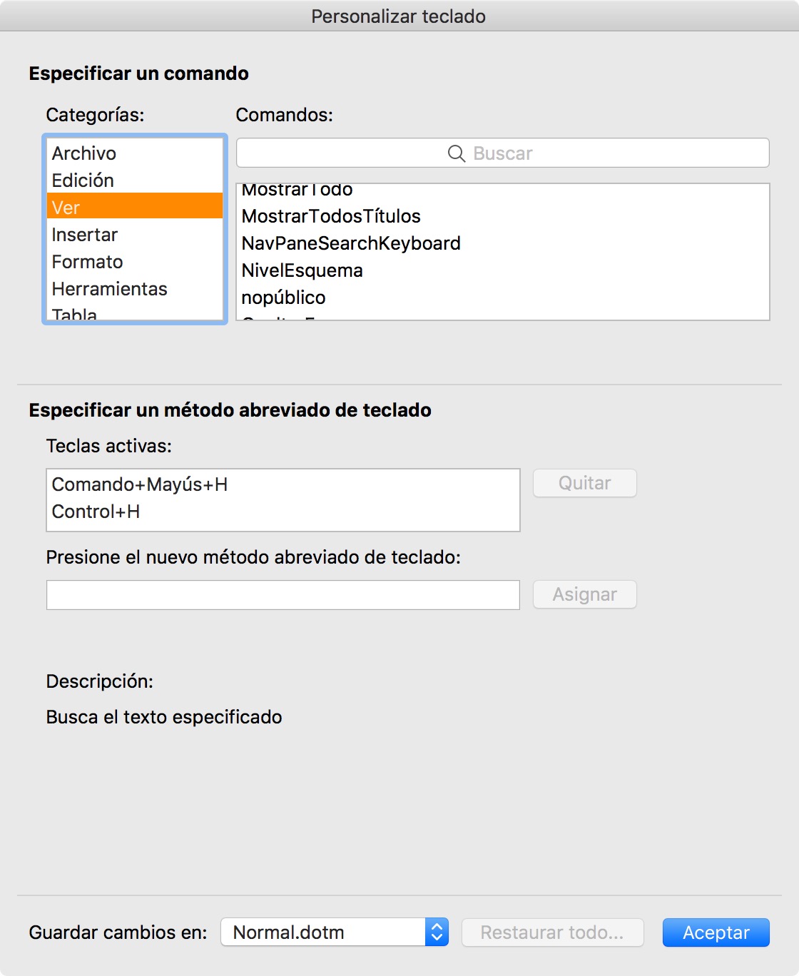 Milímetro perfil clon Word para Mac: personalizar los atajos de teclado – Faq-mac