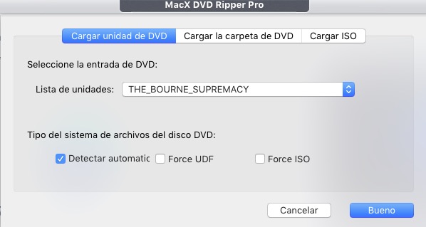 Convertir DVD a MP4 gratis