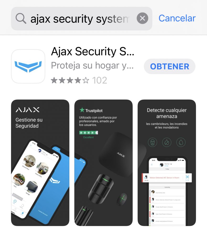 Sistema de seguridad Ajax, una alarma conectada a tu iPhone