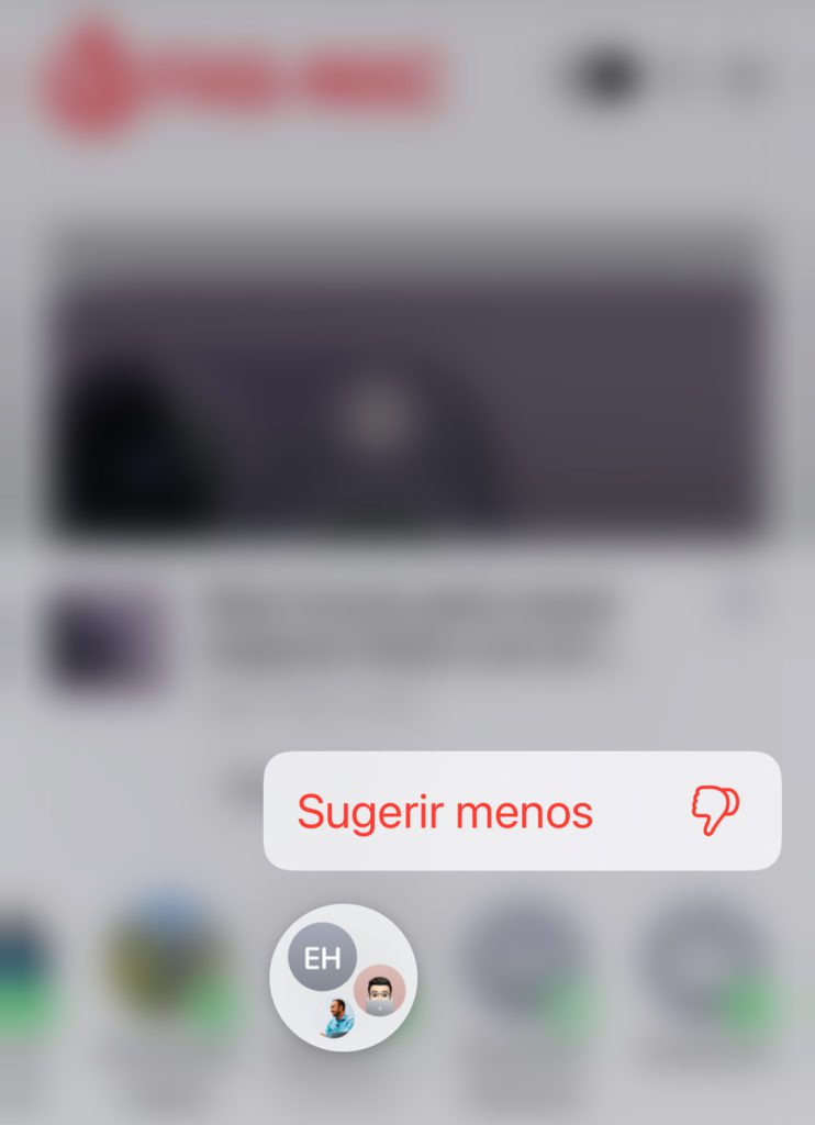 Eliminar contactos sugeridos del menú Compartir del iPhone - Faq-mac