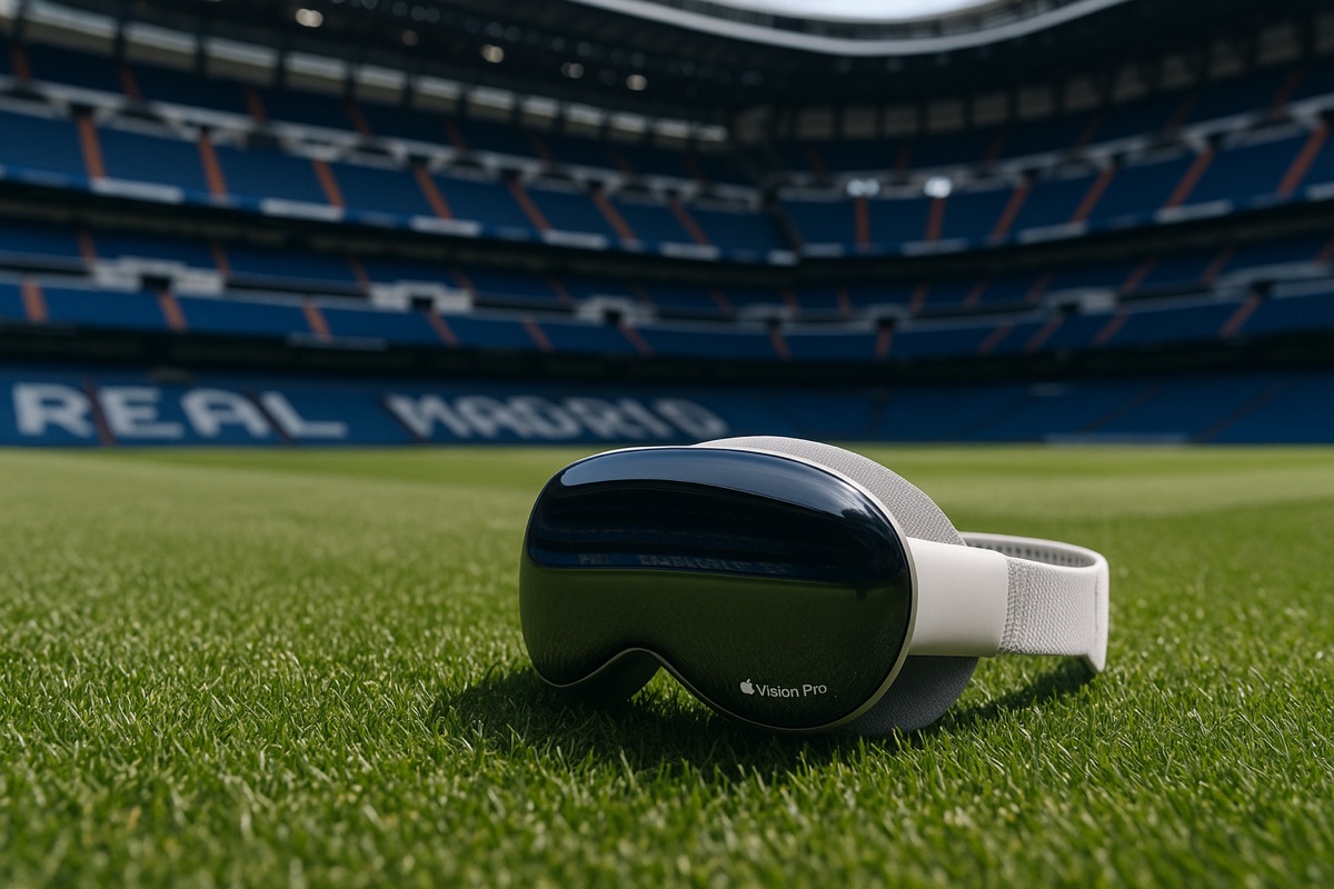 Apple y el Real Madrid se unen para crear contenido para Apple Vision ...
